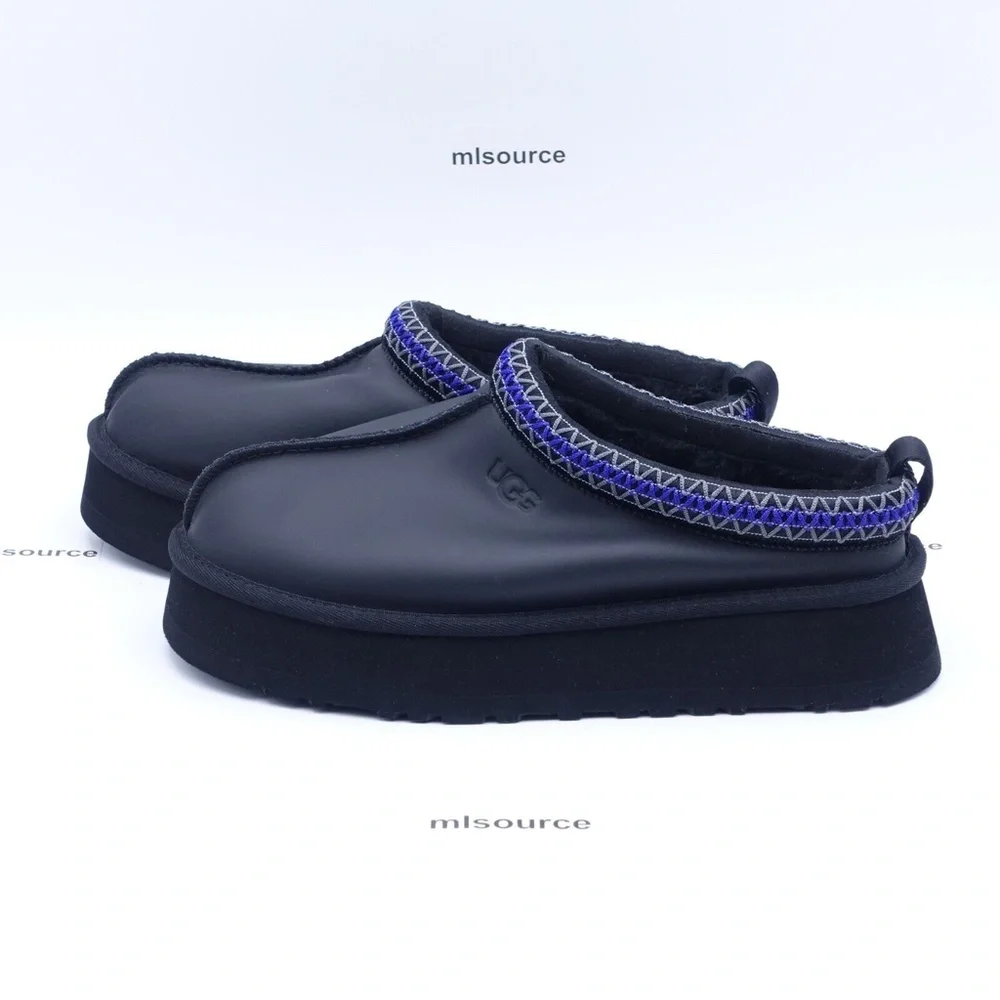 NEW UGG Tazz Platform Slippers 1121551/BLK Black - Picture 3 of 6